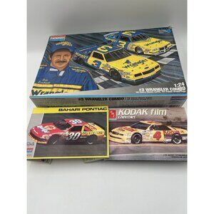 Monogram #3 Wrangler Dale Earnhardt Monte Carlo & Bahari 30 Kodak 4 NASCAR lot